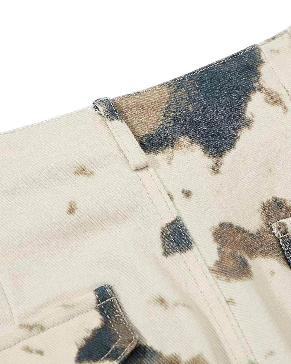 Camo Pattern Barrel Cargo Pants | LCDEGO Streetwear