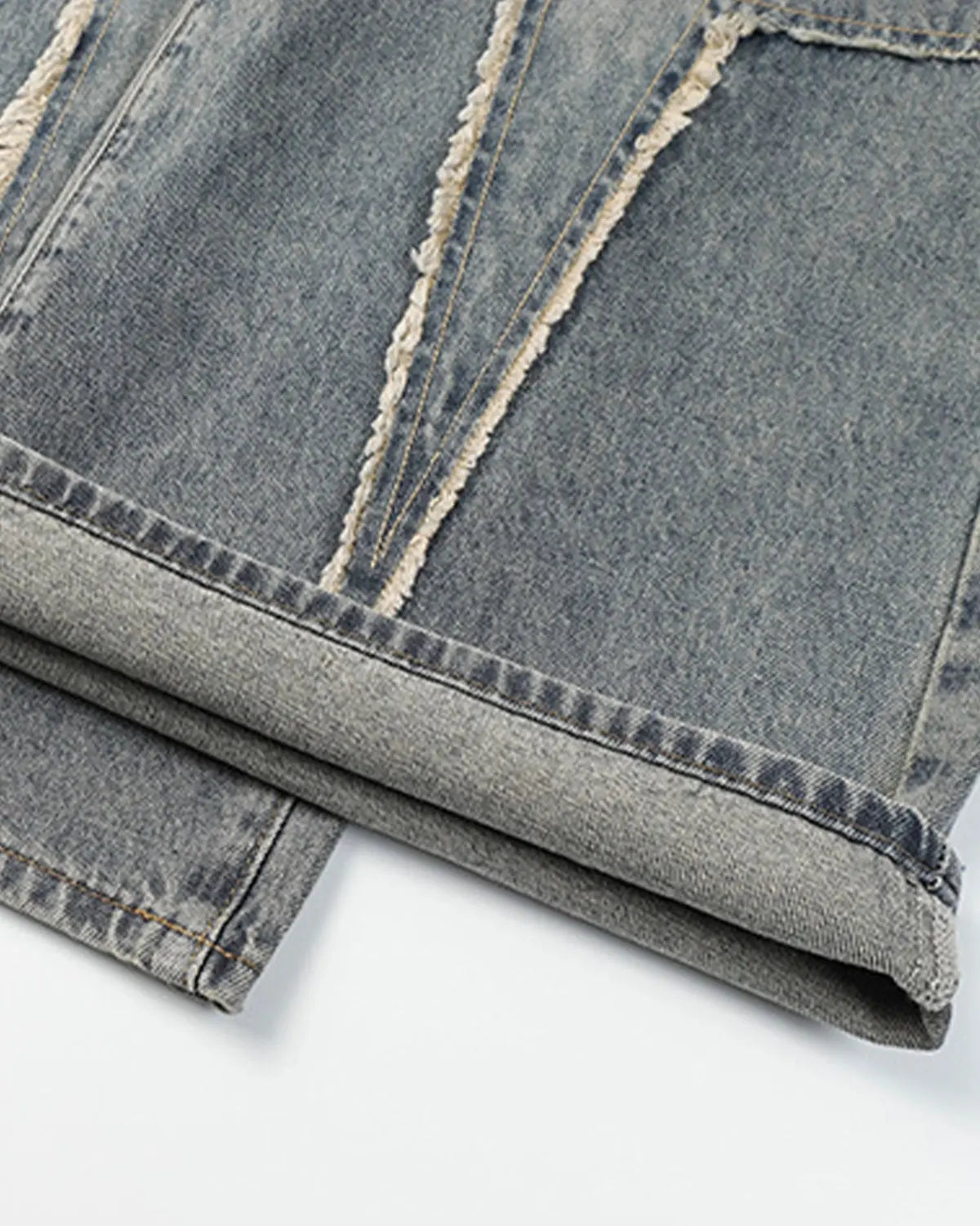 Star Patched Baggy Jeans | LCDEGO Streetwear