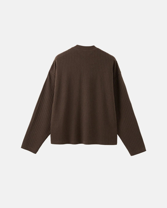 Old Money Style Henley Long Sleeve Tees | LCDEGO Streetwear