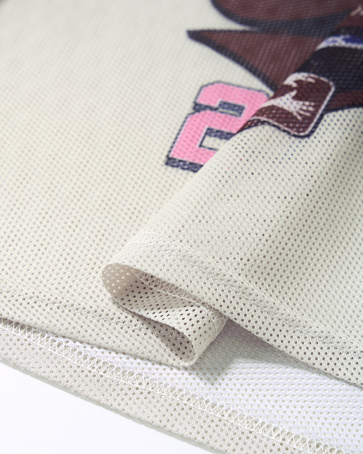 Retro Graphic Mesh Jersey | LCDEGO Streetwear