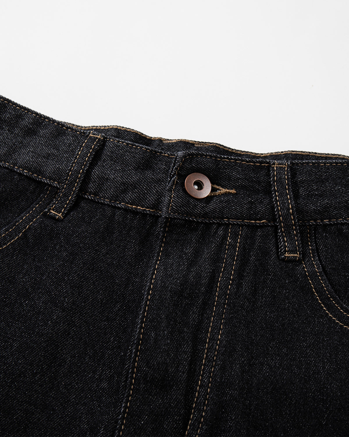 Raw Denim Longline Cargo Jorts | LCDEGO Streetwear