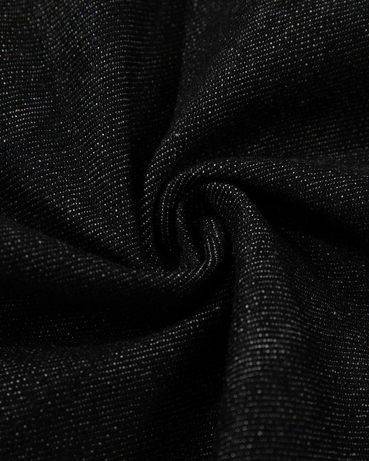 Black Raw Denim Jacket | LCDEGO Streetwear