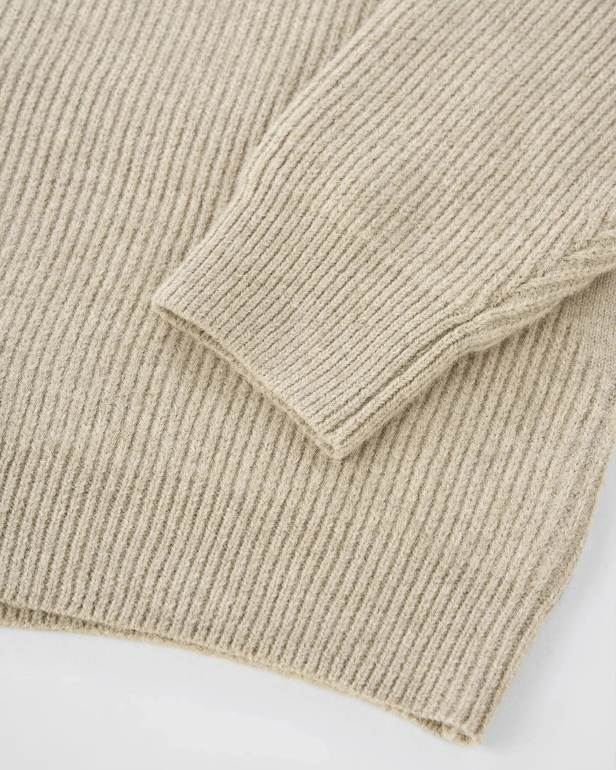 Quarter Zip Up Mock Neck Sweaters | LCDEGO Streetwear