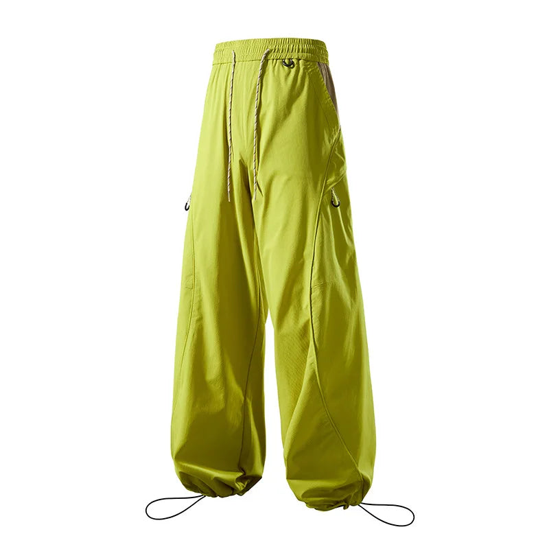 Outdoor Waterproof Quick Dry Sport Hiking Pant Men Women Loose Casual Techwear Track Cargo Pant Joggers Sweatpants Trousers