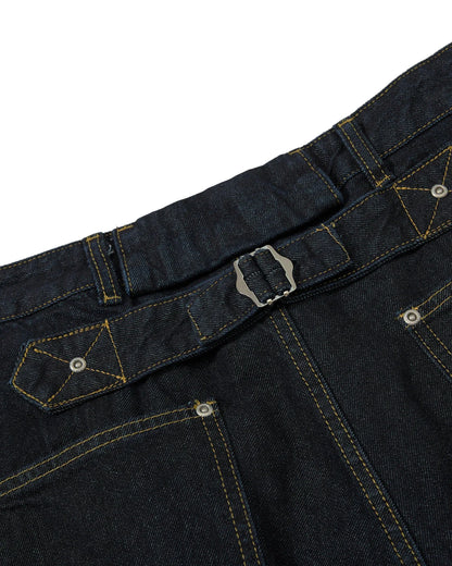 Cinch Back Buttons Up Cargo Jorts | LCDEGO Streetwear
