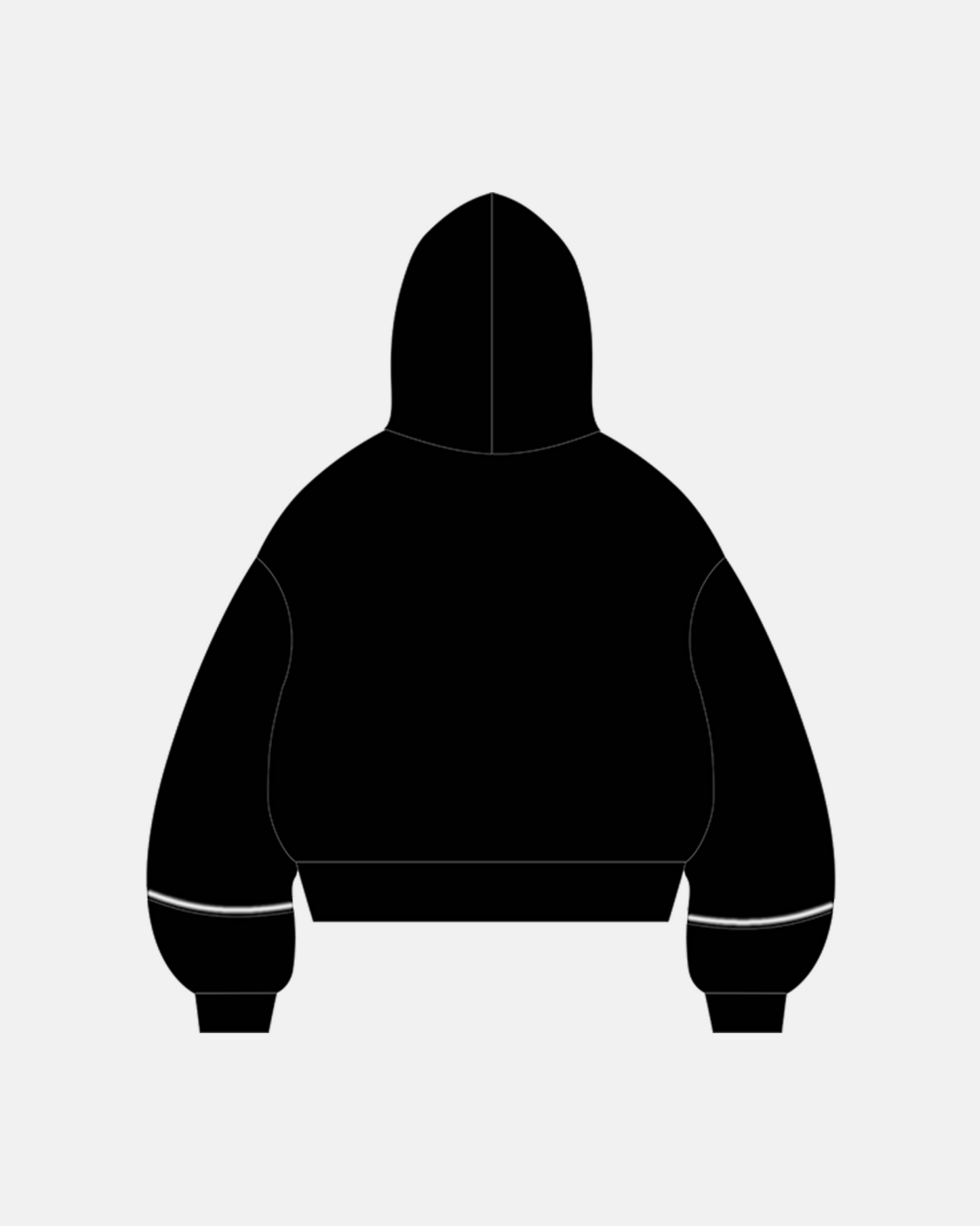 Stitching Spray-Painted Hoodies | LCDEGO Streetwear