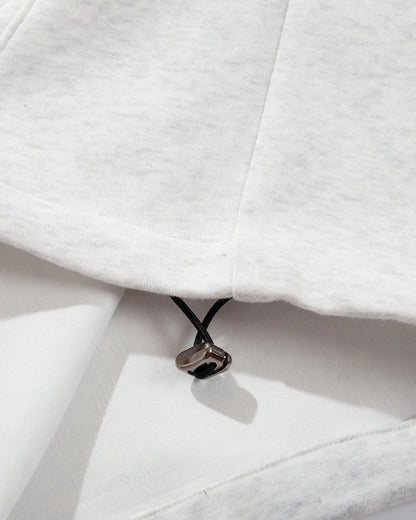 Layered Waist Baggy Wide Leg Sweatpants | LCDEGO Streetwear
