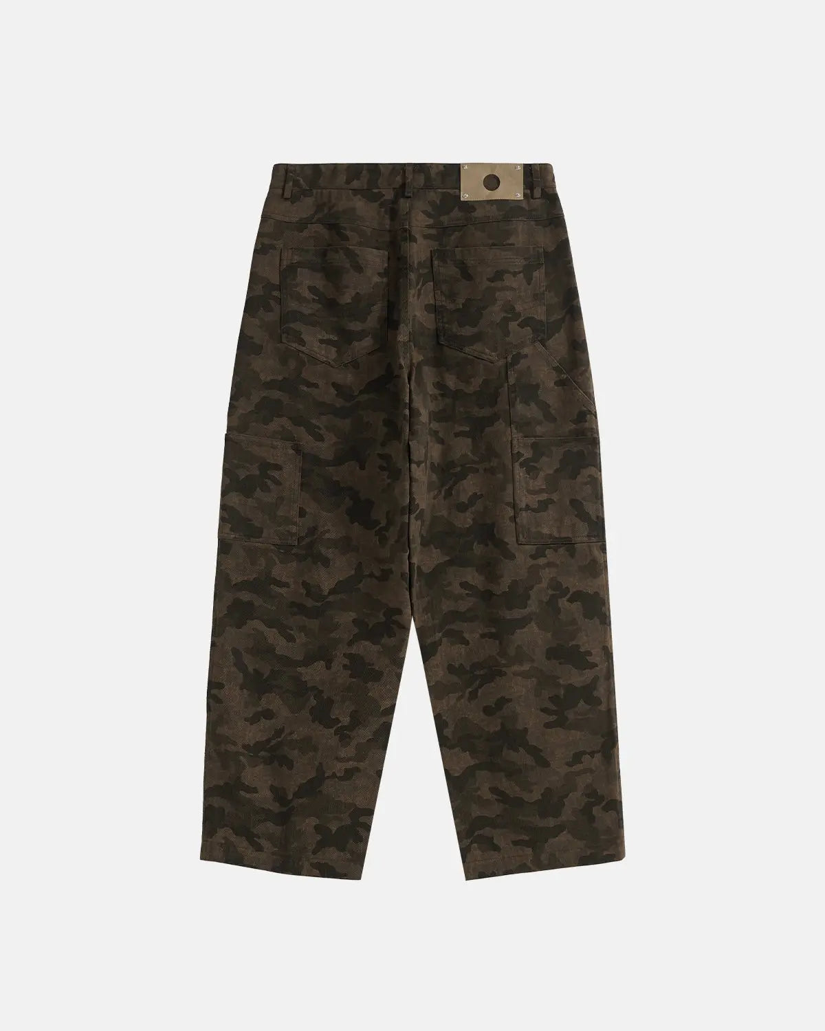 Camo Ripped Cargo Pants | LCDEGO Streetwear