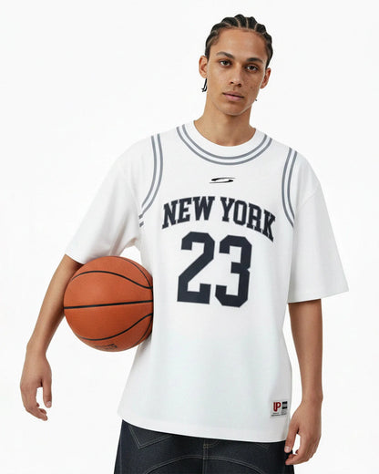 Mock Neck 23 New York Jersey | LCDEGO Streetwear