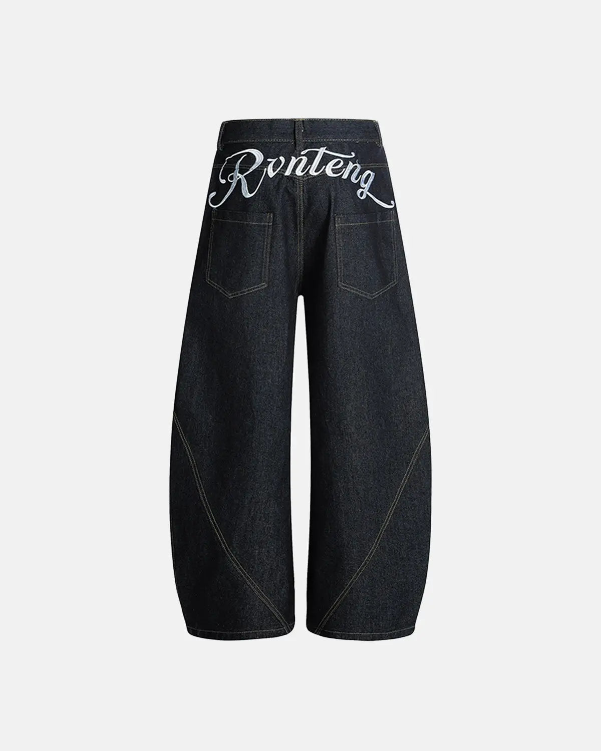 Stitching Multi Pockets Baggy Jeans | LCDEGO Streetwear