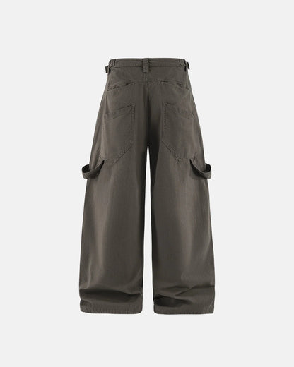 100% Cotton Khaki Casual Pants | LCDEGO Streetwear