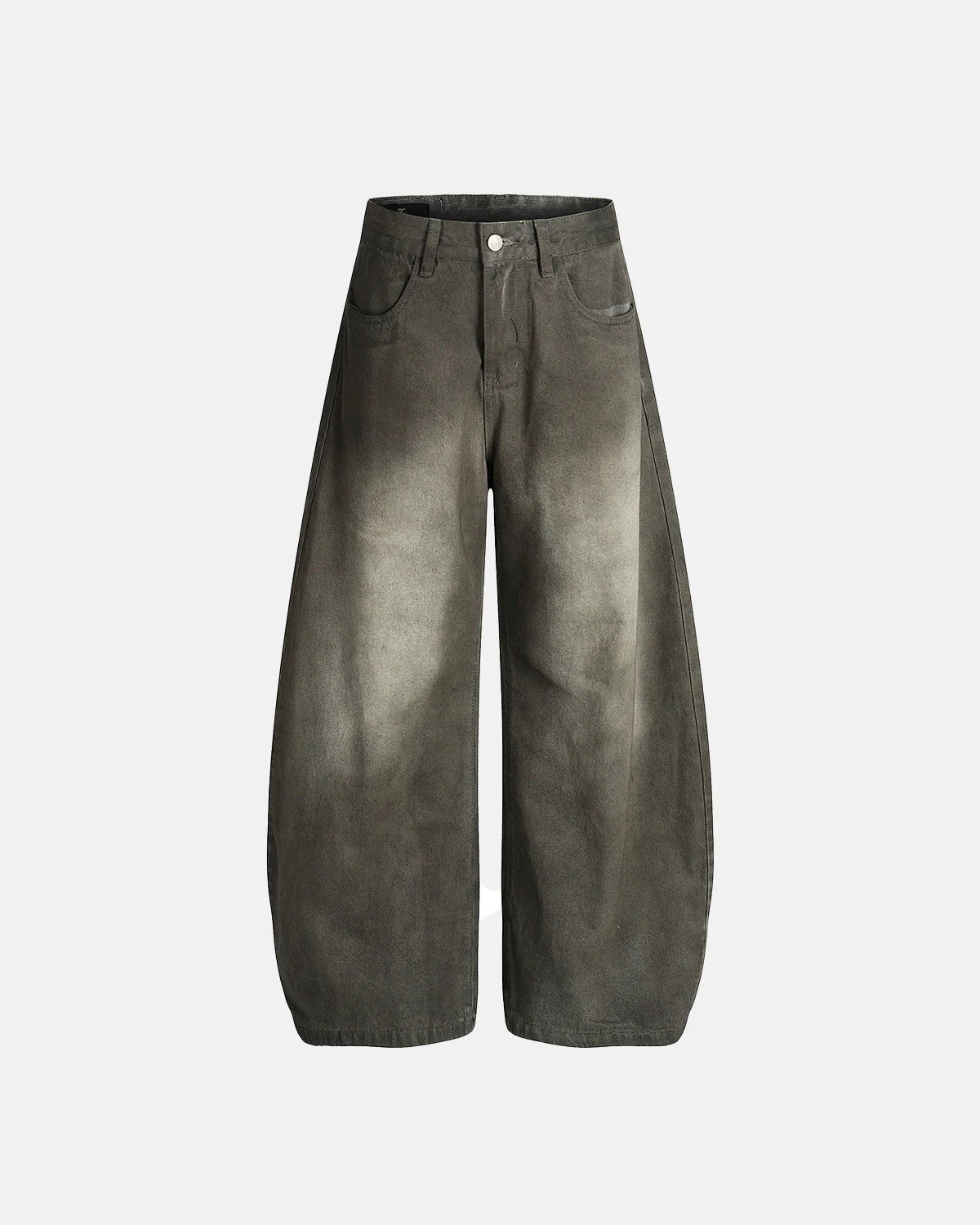 Dirty Acid Wash Baggy Jeans | LCDEGO Streetwear