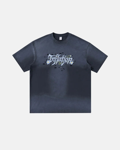 Monkey Washed Ripped Graphic Tees | LCDEGO Streetwear
