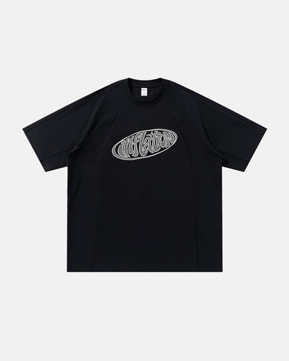 Hollow Embroidered Graphic T-Shirt | LCDEGO Streetwear