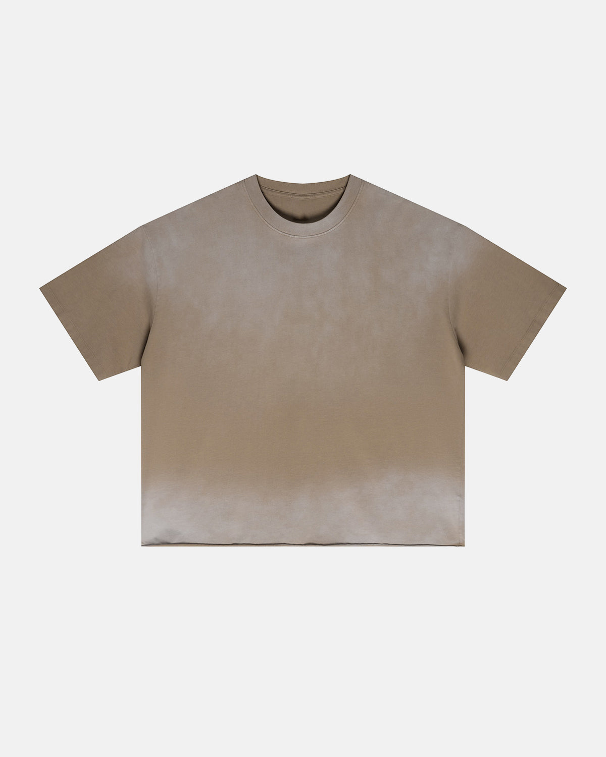 Monkey Washed Boxy Cropped T-Shirt | LCDEGO Streetwear