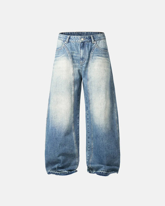 Washed Baggy Jeans | LCDEGO Streetwear