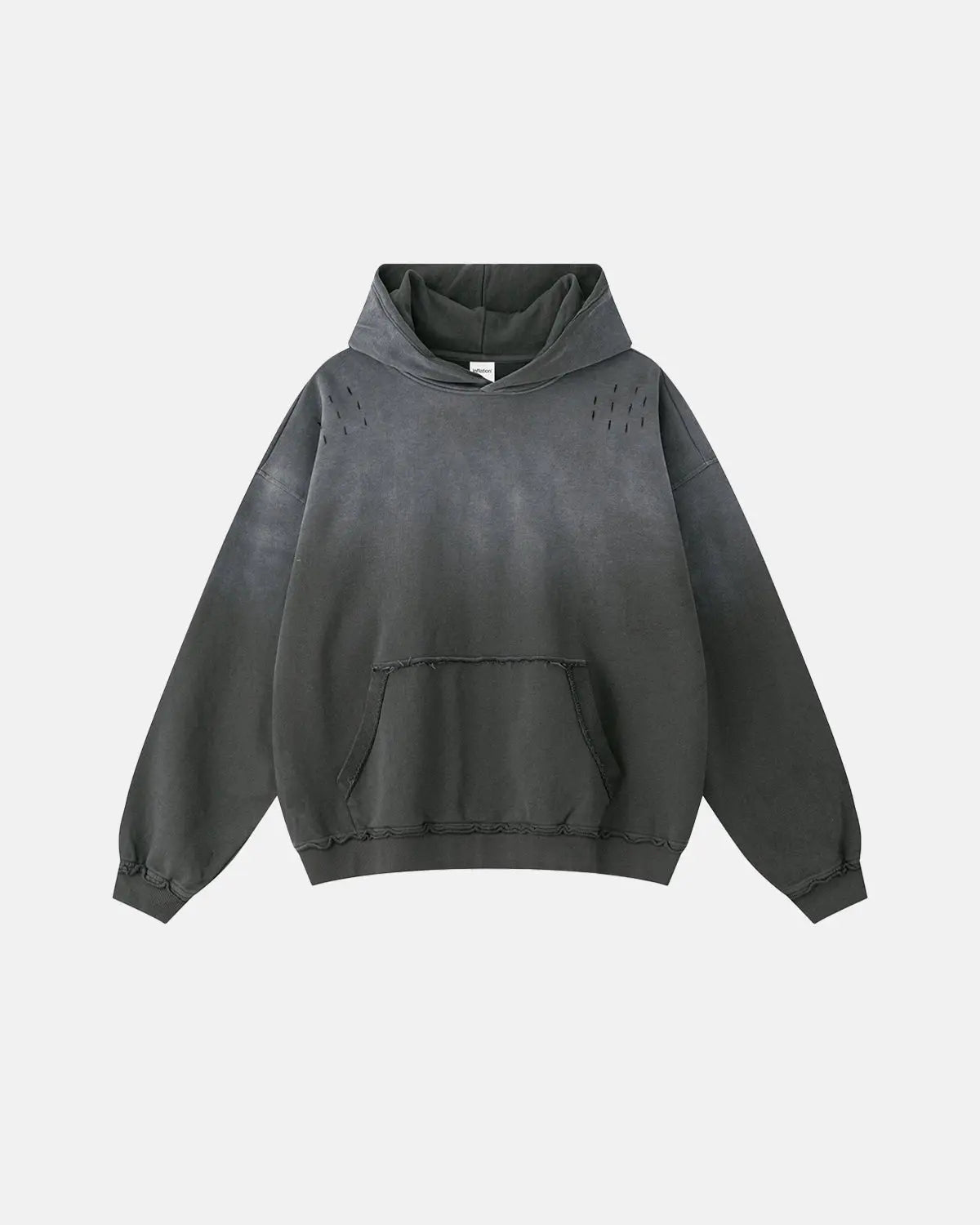 Monkey Wash Ripped Hoodies | LCDEGO Streetwear