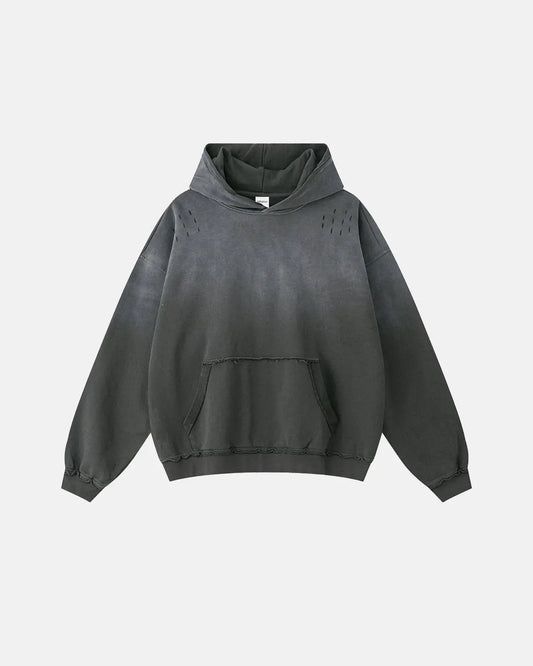 Monkey Wash Ripped Hoodies | LCDEGO Streetwear