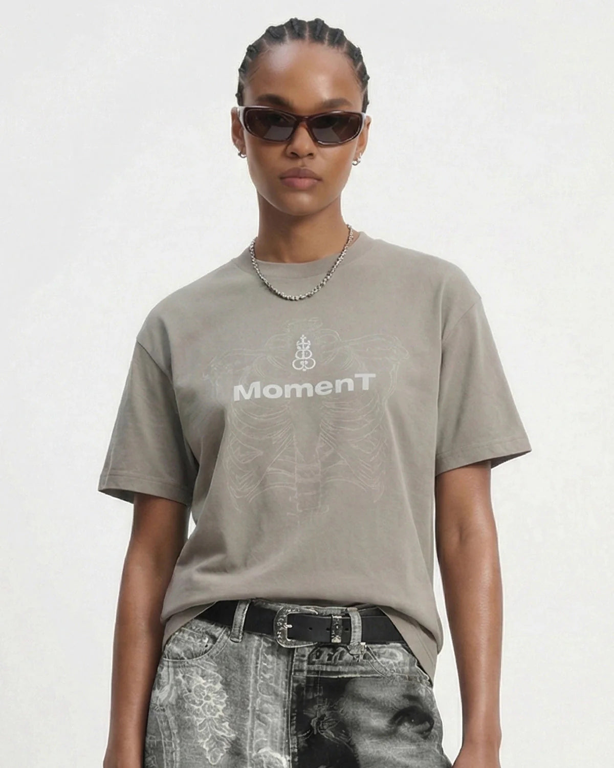 Dual-Effect Graphic Heavyweight Tshirt | LCDEGO Streetwear