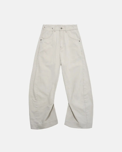 Stitching Flare Baggy Jeans | LCDEGO Streetwear