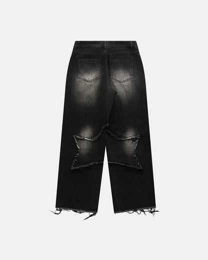 Star Baggy Jeans| LCDEGO Streetwear
