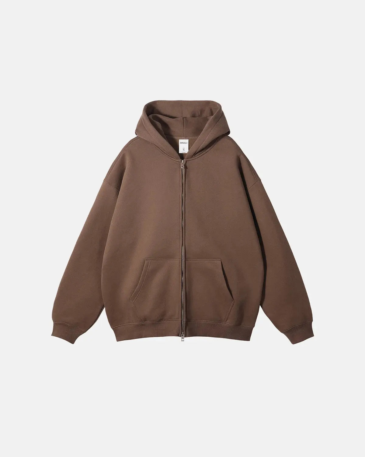 Fleece Double Zip Up Hoodies | LCDEGO Streetwear