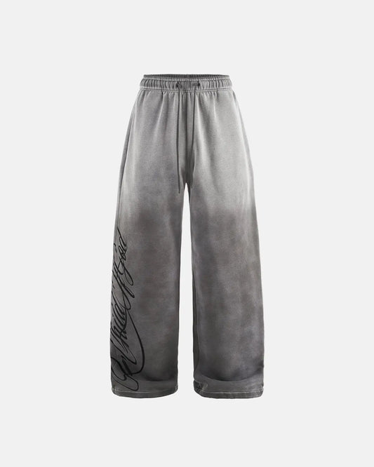 Acid Washed Sweatpants | LCDEGO Streetwear