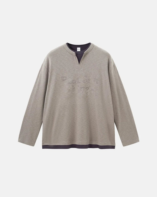 Double Layer Long Sleeve Tees | LCDEGO Streetwear