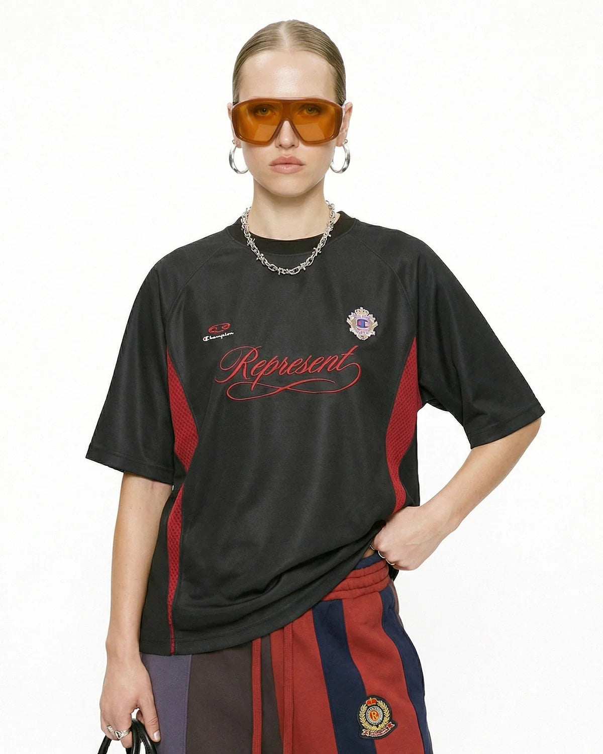 Retro Colorblock Football Jersey | LCDEGO Streetwear