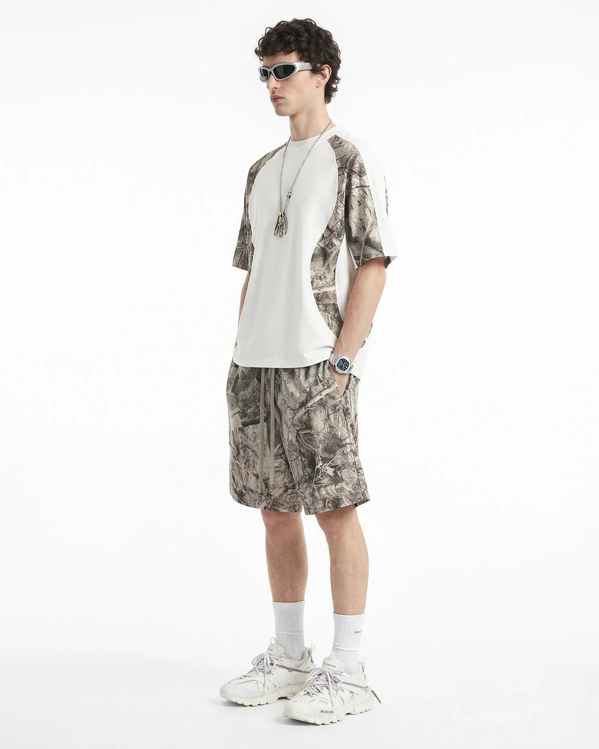 Realtree Camo Patchwork Tees | LCDEGO Streetwear