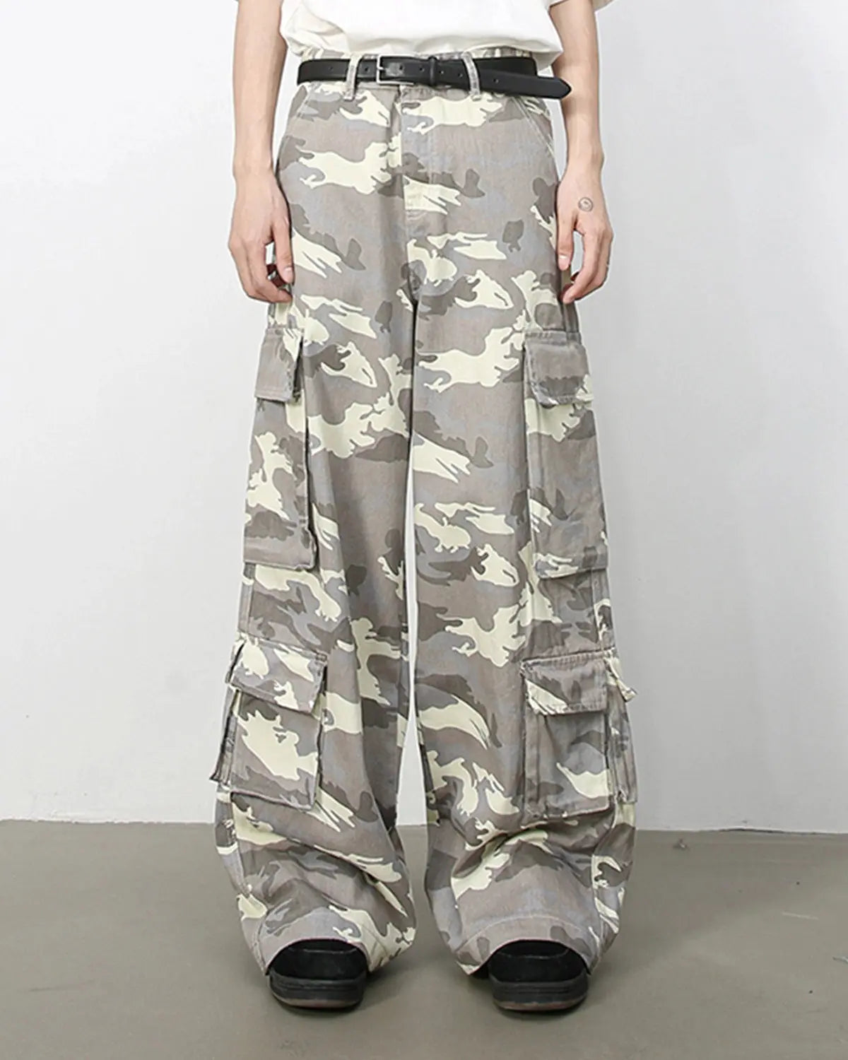 Vintage Camo Cargo Pants | LCDEGO Streetwear