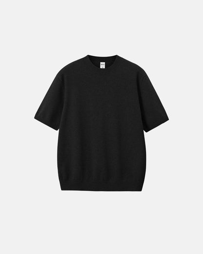 Knitwear Short-sleeved Crewneck Sweater | LCDEGO Streetwear
