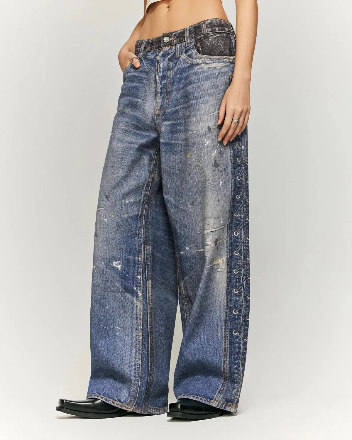 Digital Printing Baggt Jeans | Infaltion Streetwear