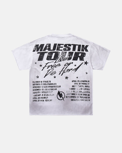 Rhinestone Washed Graphic T-Shirt | LCDEGO Streetwear