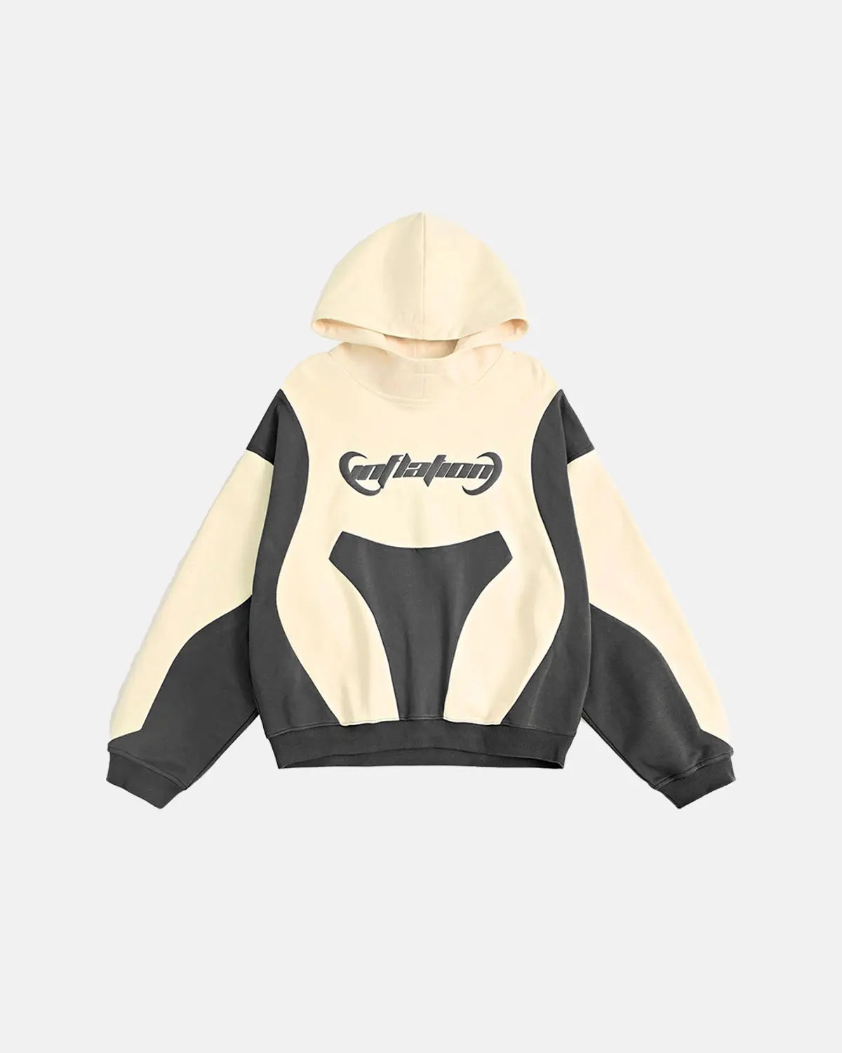 Patchwork Puff Print Hoodies | LCDEGO Streetwear