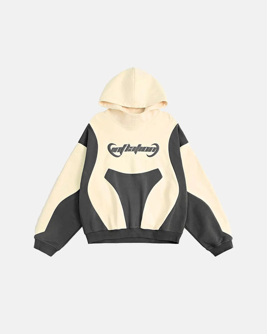 Patchwork Puff Print Hoodies | LCDEGO Streetwear