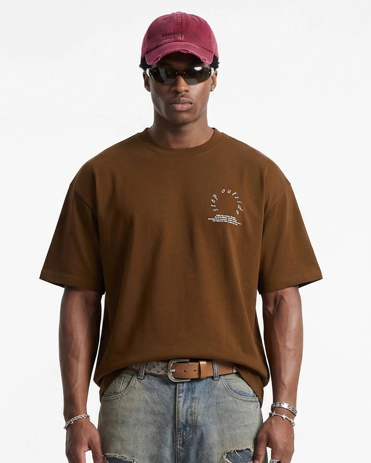 Camping Graphic Cotton Tees | LCDEGO Streetwear