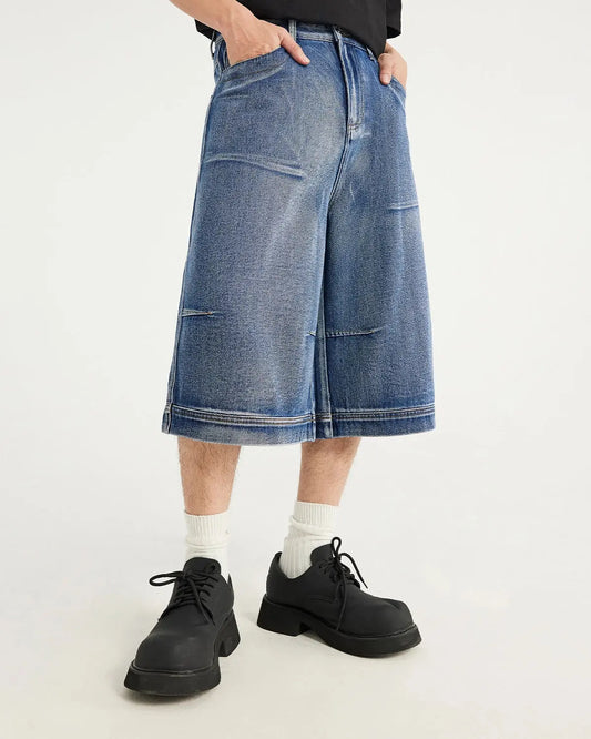 Acid Washed Jorts | LCDEGO Streetwear