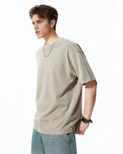 Snow Flakes Wash Tees | LCDEGO Streetwear
