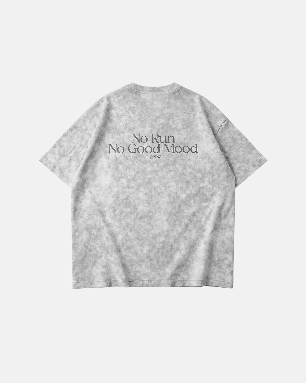 Distressed Tie-Dye Reflective Print T-Shirt | LCDEGO Streetwear