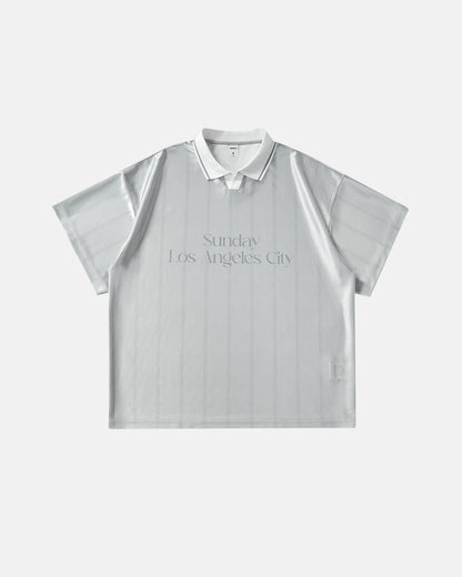 Vintage Striped Polo Jersey | LCDEGO Streetwear
