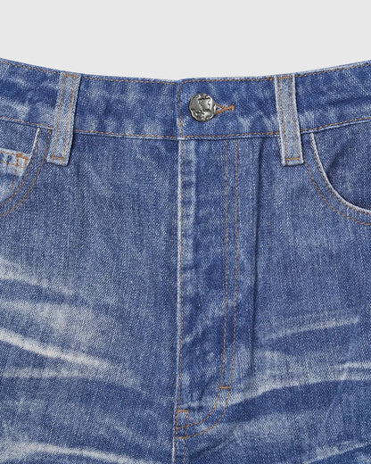 Digital Printing Denim Pants | LCDEGO Streetwear