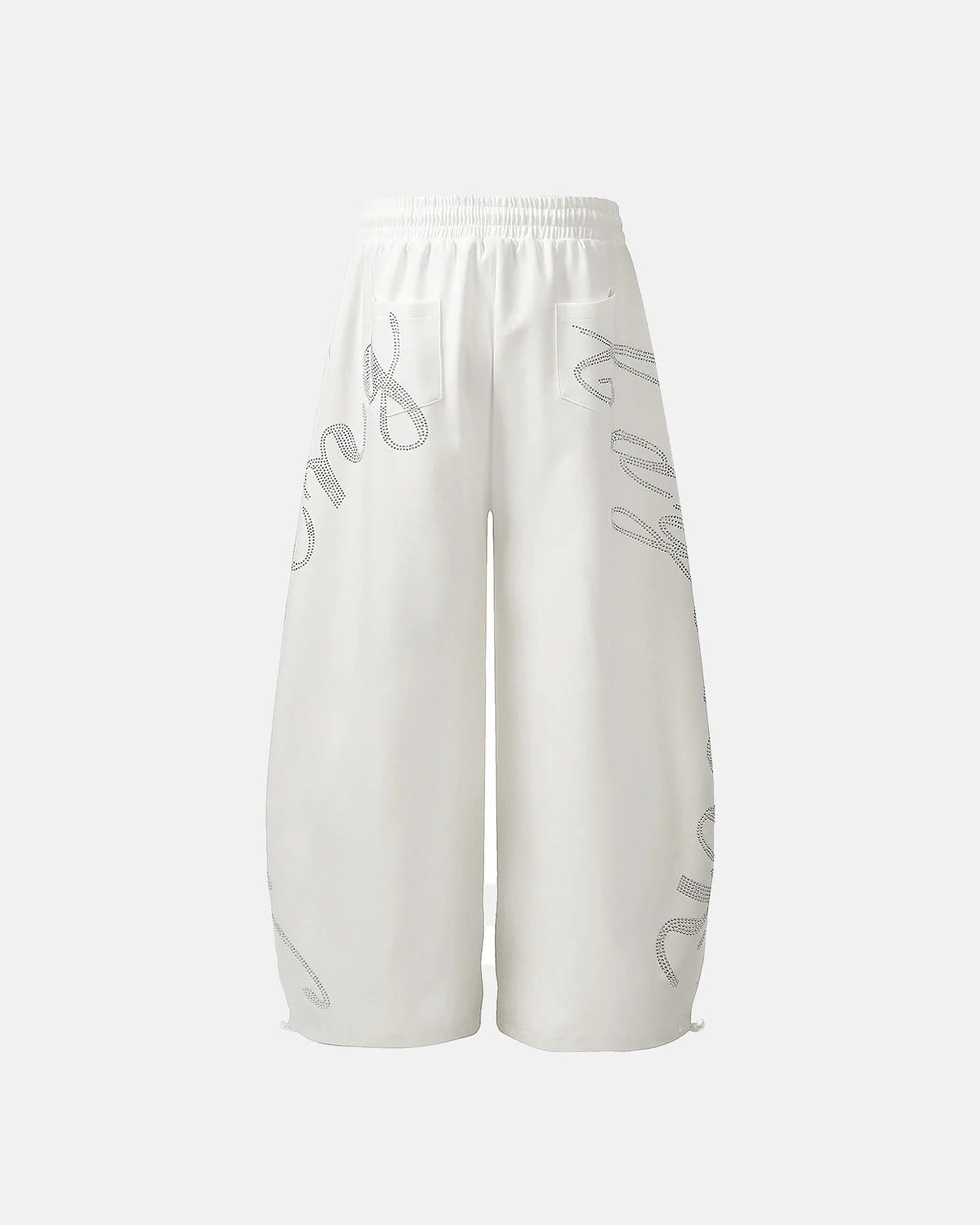 Rhinestone Baggy Joggers | LCDEGO Streetwear