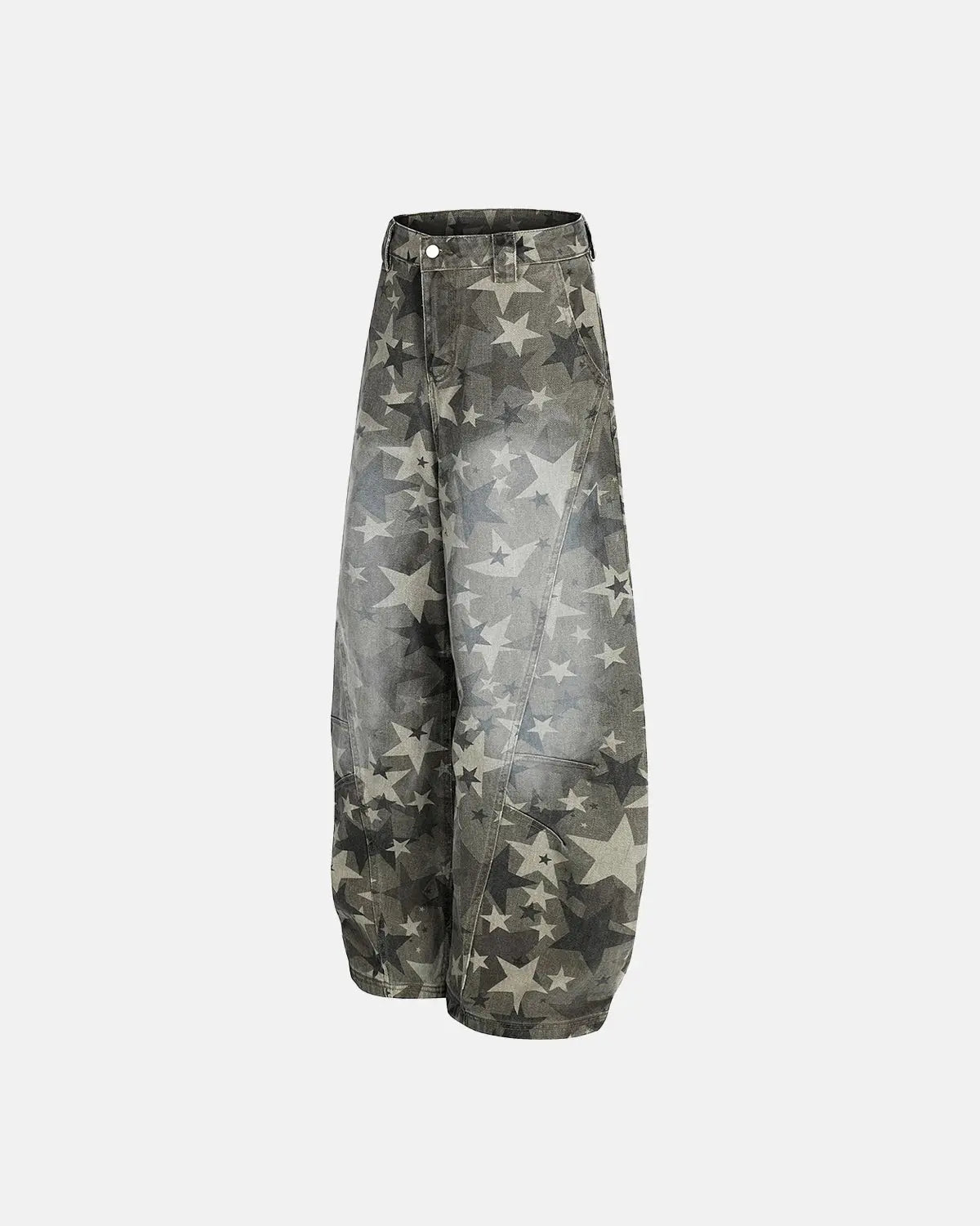 Full Printing Star Camo Baggy Jeans | LCDEGO Streetwear
