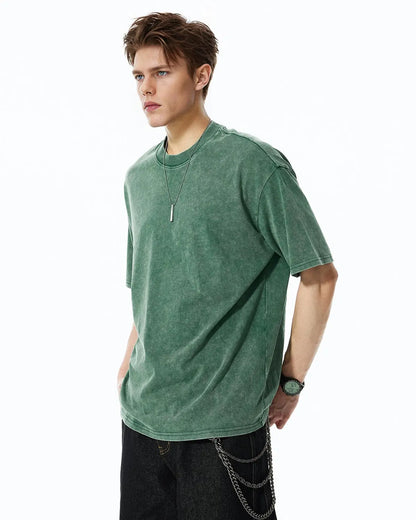 Snow Flakes Wash Tees | LCDEGO Streetwear