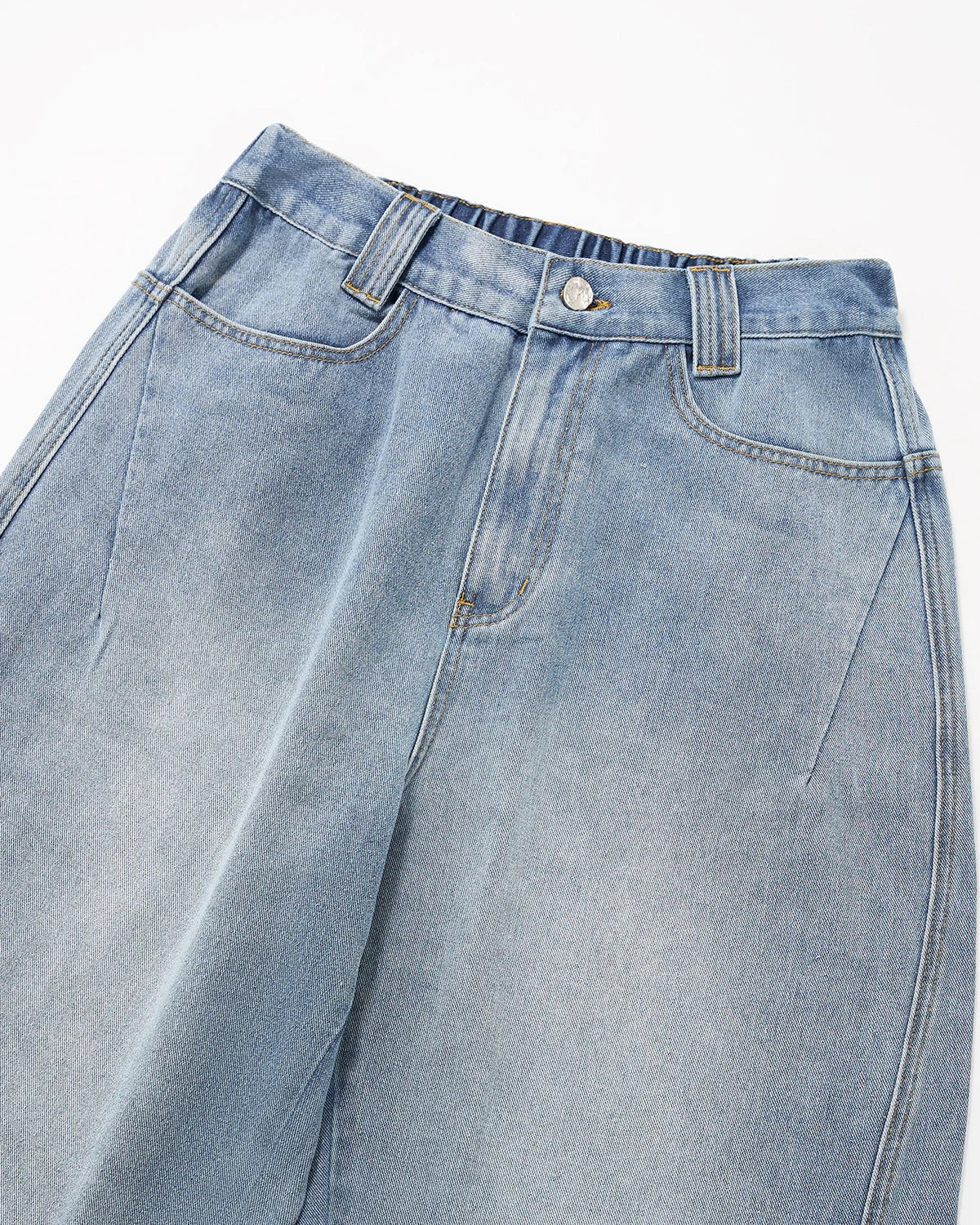 Distressed Wide Leg Cargo Jeans | LCDEGO Streetwear