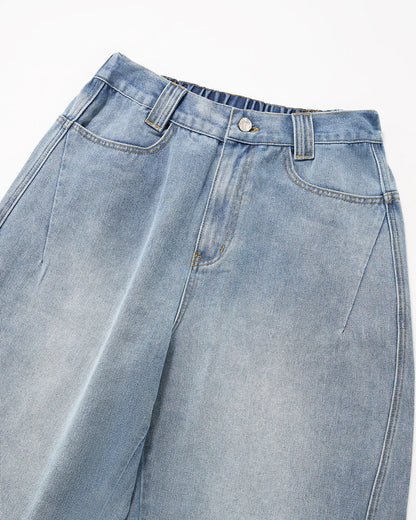Distressed Wide Leg Cargo Jeans | LCDEGO Streetwear