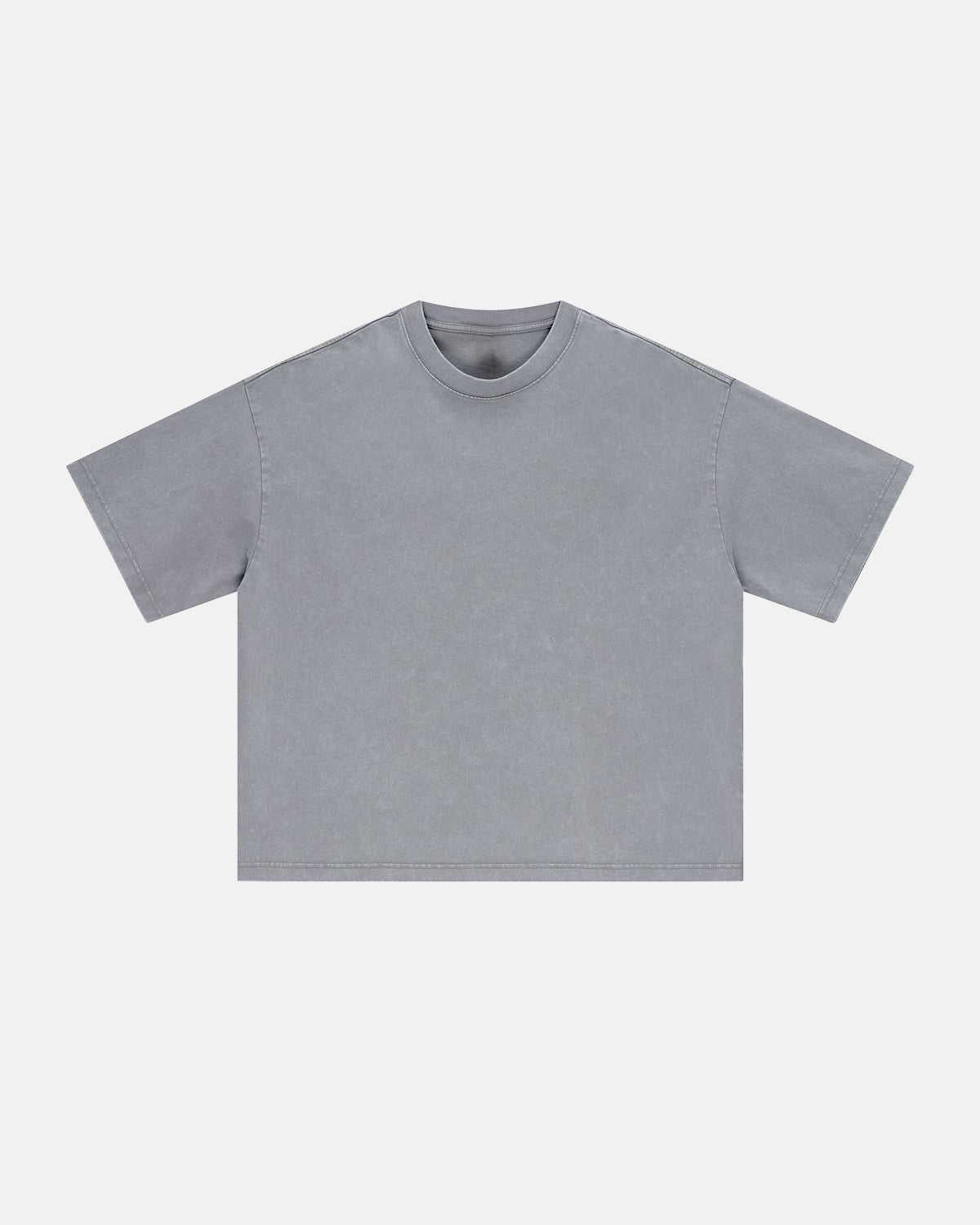 Snow Washed Heavyweight Boxy T-Shirt | LCDEGO Streetwear