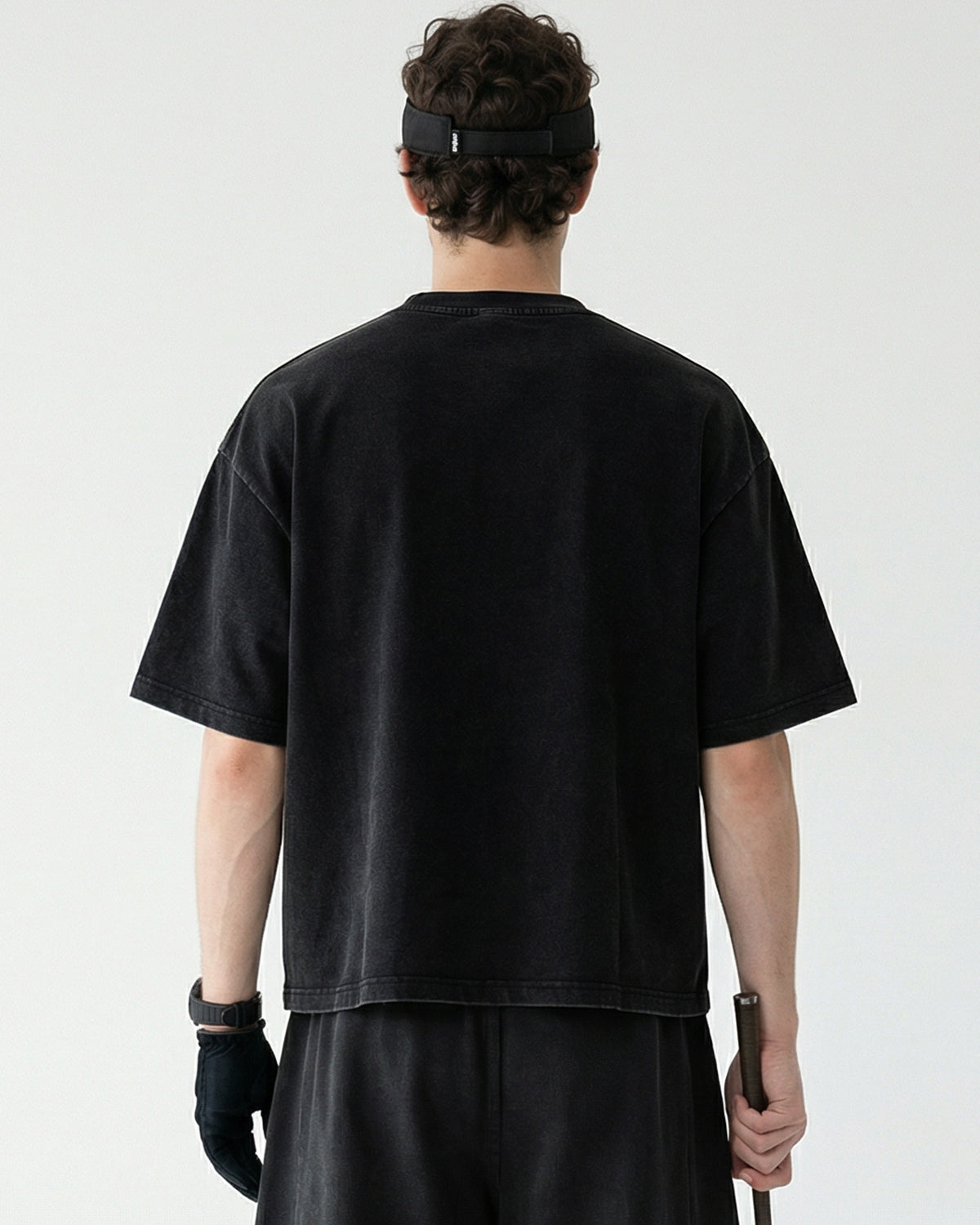 Snow Washed Heavyweight Boxy T-Shirt | LCDEGO Streetwear