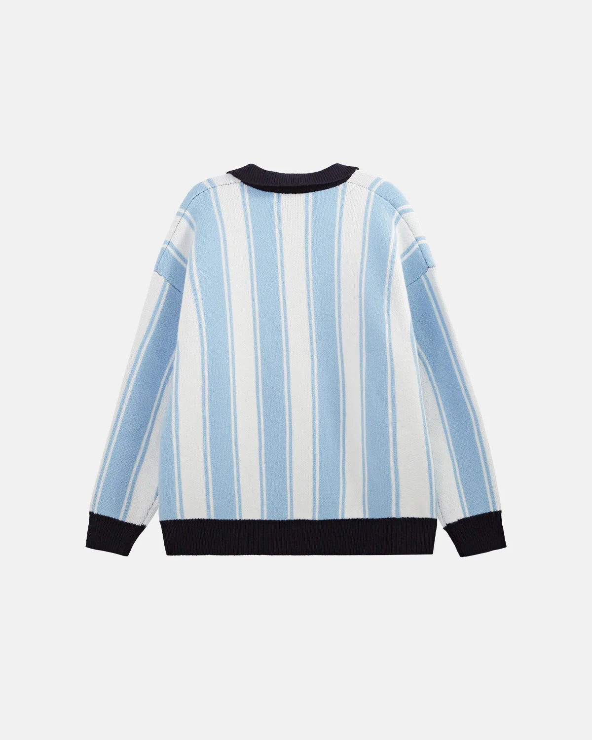 Retro Striped Jacquard Sweaters | LCDEGO Streetwear